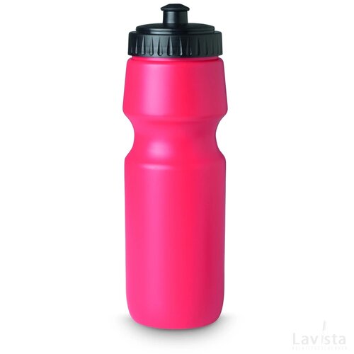 Kunststof bidon 700 ml Spot seven rood