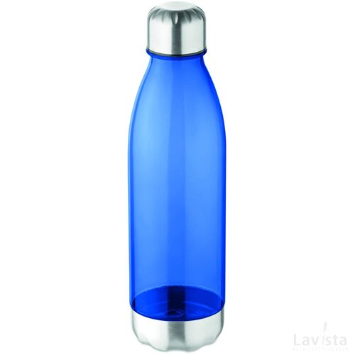 Drinkfles tritan™ 600 ml Aspen transparant blauw