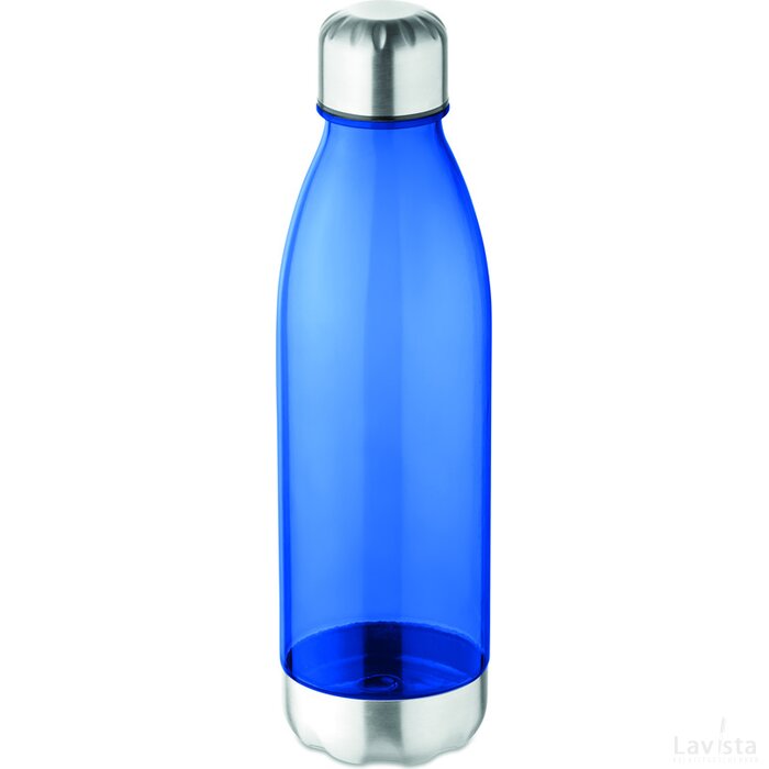 Drinkfles tritan™ 600 ml Aspen transparant blauw