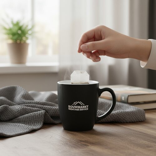 Keramische mok colour trent (290 ml) Zwart 290 ml