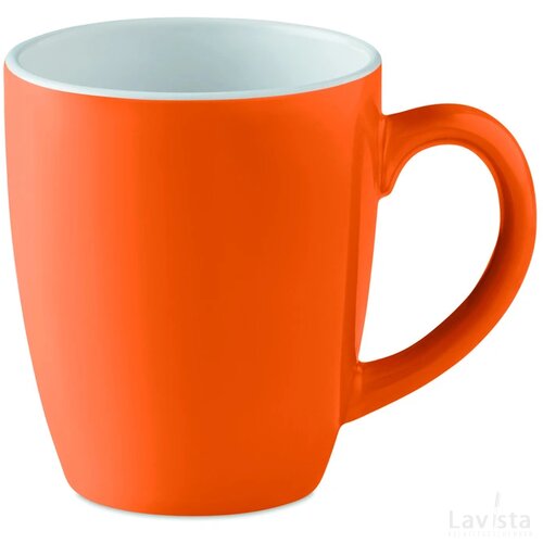 Keramische mok 290 ml Colour trent Oranje