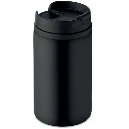 Dubbelwandige thermosbeker Zwart 250 ml