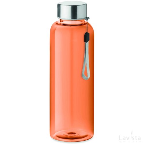 Drinkfles 500 ml Utah transparant oranje