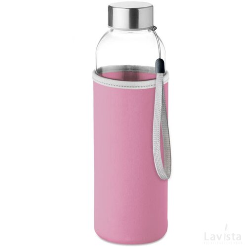 Drinkfles 500ml Utah glass rose