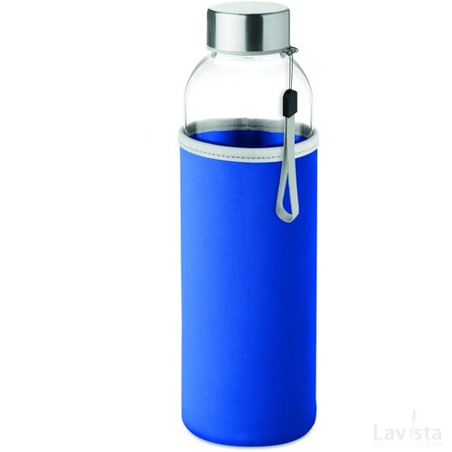 Drinkfles 500ml Utah glass royal blauw