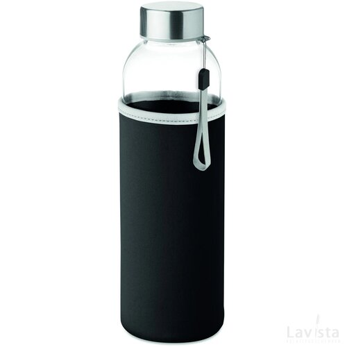 Drinkfles 500ml Utah glass zwart