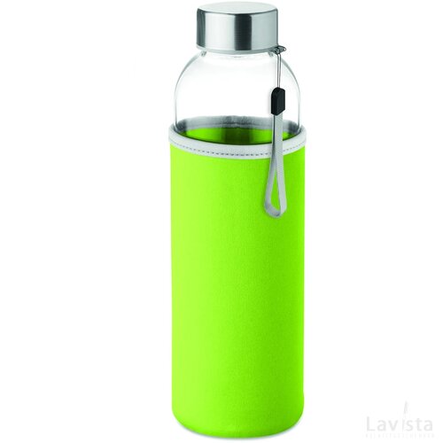 Drinkfles 500ml Utah glass limoen