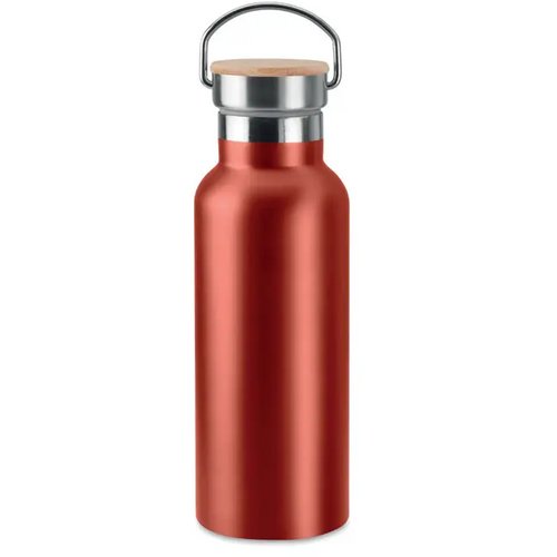 Dubbelwandige fles 500ml Helsinki rood 500 ml
