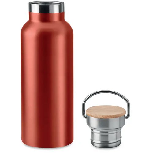 Dubbelwandige fles 500ml Helsinki rood 500 ml