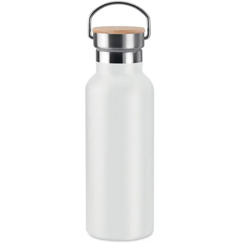 Dubbelwandige fles 500ml Helsinki wit 500 ml