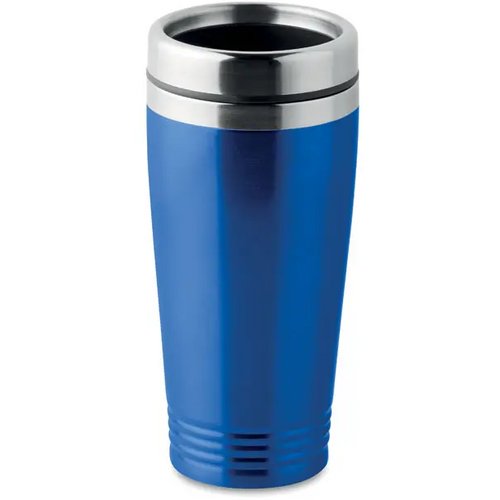 Dubbelwandige reisbeker 400 ml Kobaltblauw