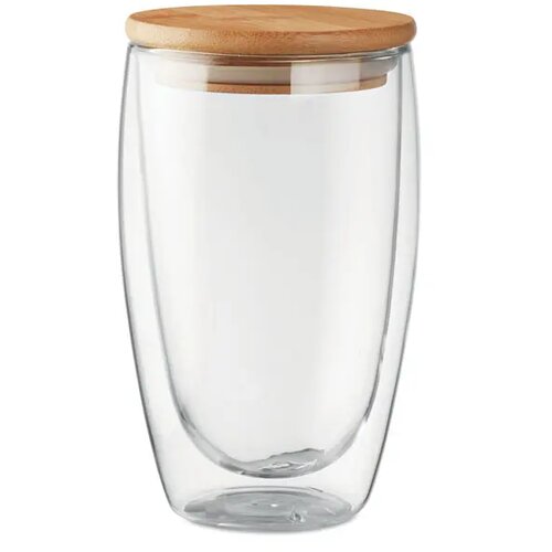 Dubbelwandig drinkglas 450ml Tirana large transparant 450 ml