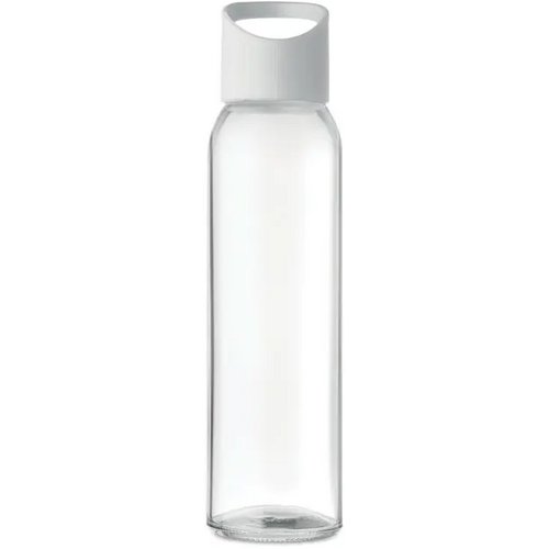 Glazen drinkfles 470 ml Praga wit