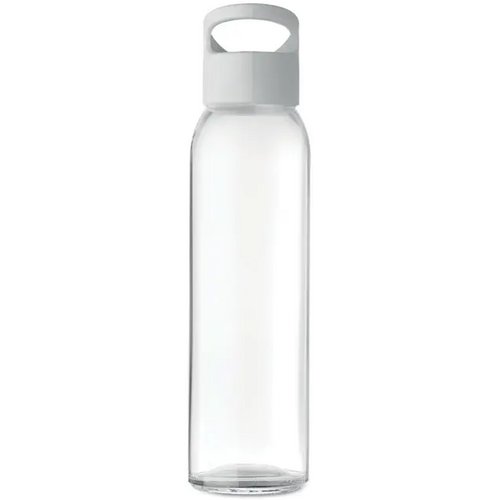 Glazen drinkfles 470 ml Praga wit