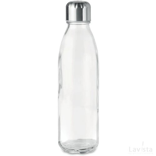 Glazen drinkfles Aspen glass transparant