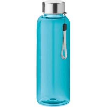 Rpet fles 500 ml Utah rpet transparant blauw