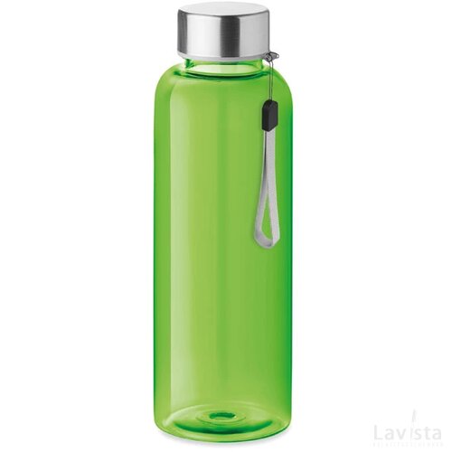 Rpet fles 500 ml Utah rpet transparant lime