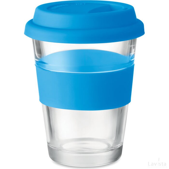 Glazen drinkbeker 350 ml Astoglass blauw