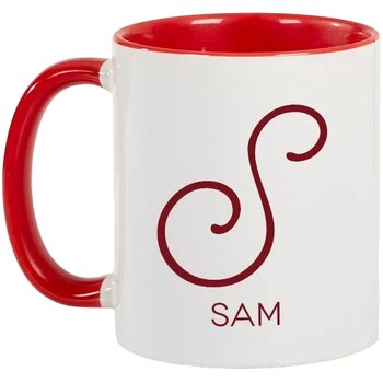 Harnet sublimatie mok (350 ml) Rood