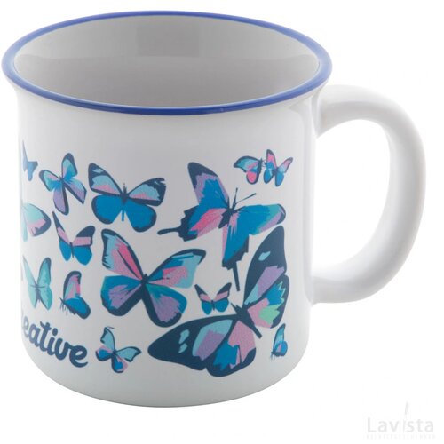 Gover Retro Mok Blauw