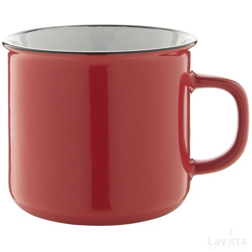 Woodstock Vintage Mok Rood