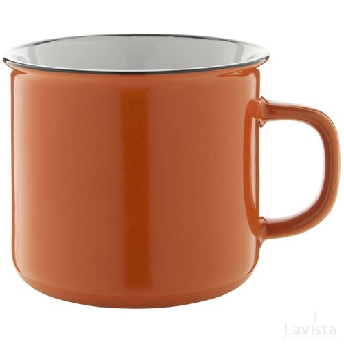 Woodstock Vintage Mok Oranje