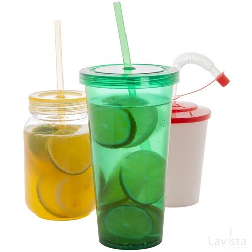 Gekleurde Plastic Beker | 750Ml
