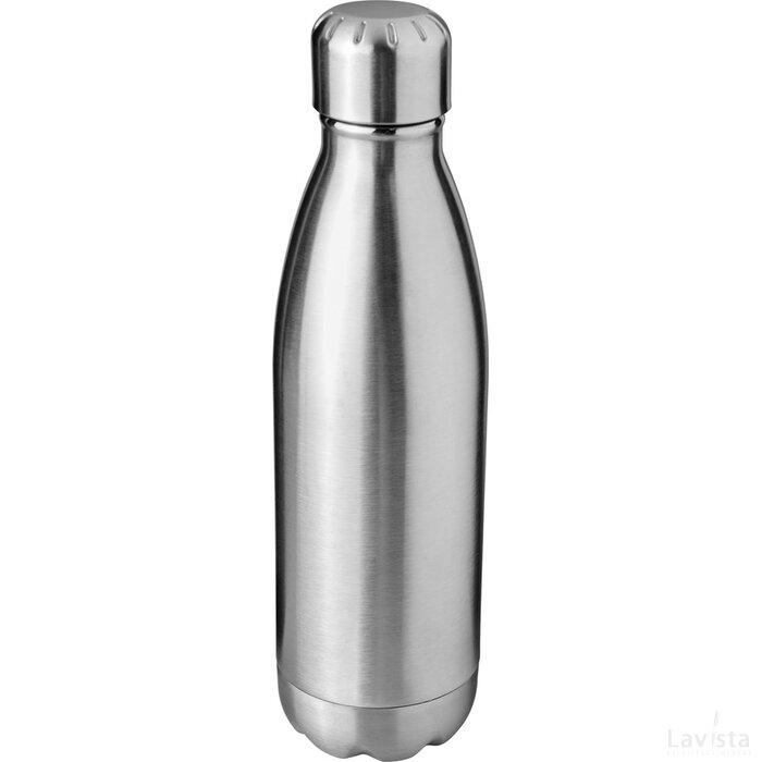 Arsenal 510 ml vacuüm geïsoleerde drinkfles Zilver