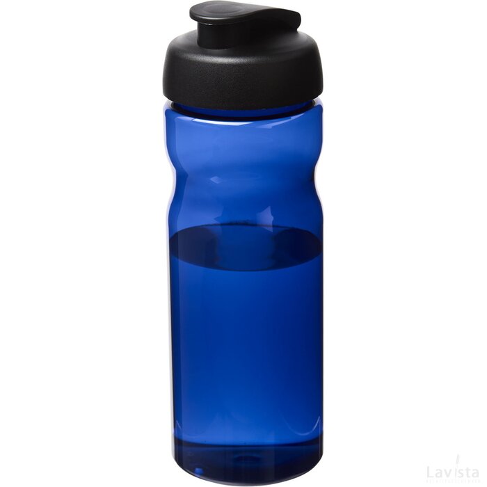 H2O Eco 650 ml sportfles Blauw, Zwart Blauw/Zwart