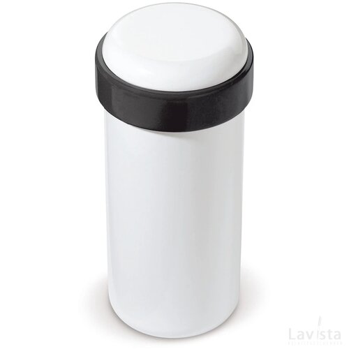 Drinkbeker Fresh 360ml wit / zwart