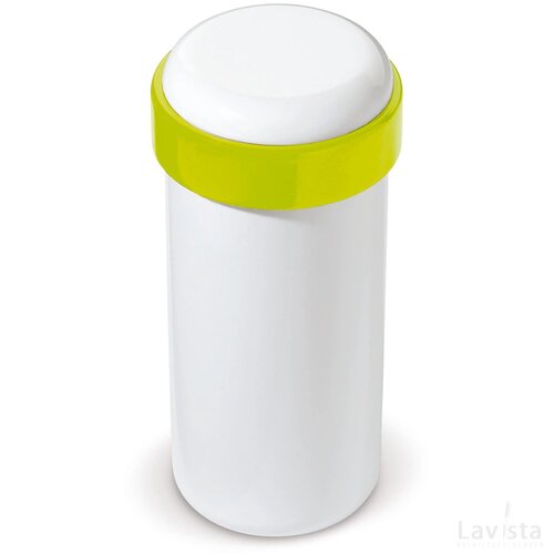 Drinkbeker Fresh 360ml wit / licht groen