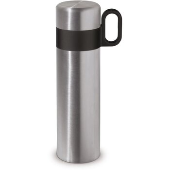 Thermofles Flow met handvat 500ml zilver