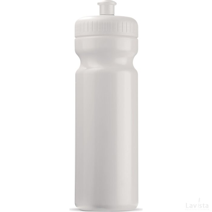 Sportbidon classic 750ml wit