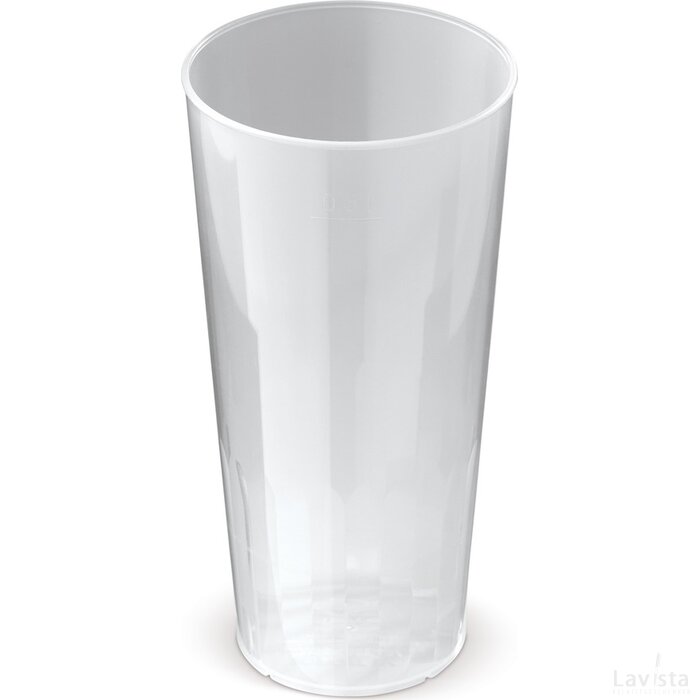 Ecologische cup design PP 500ml transparant