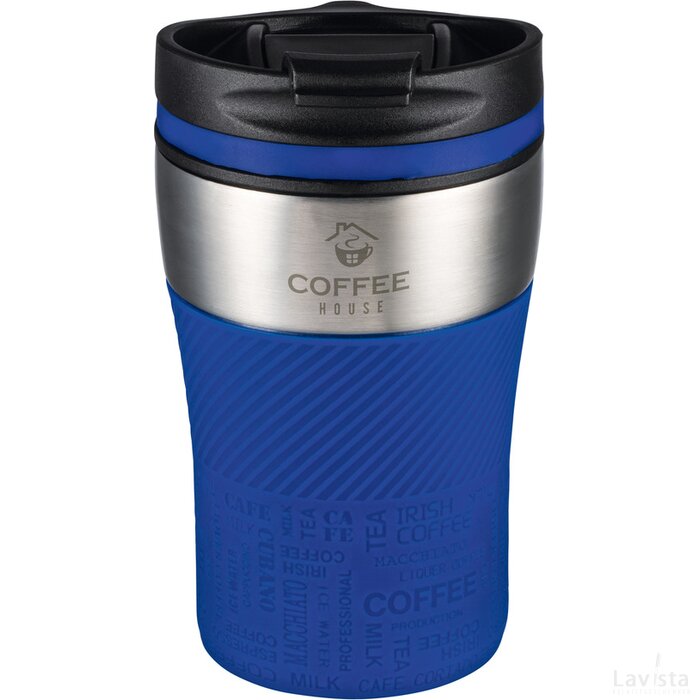 Thermobeker Retumbler-Bayamo blauw, zwart