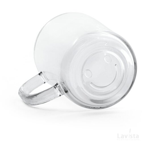 Soffy Glazen Mok 230 Ml Transparant