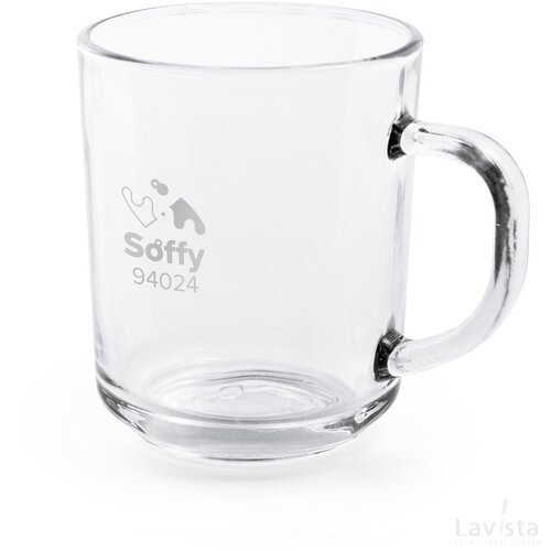 Soffy Glazen Mok 230 Ml Transparant
