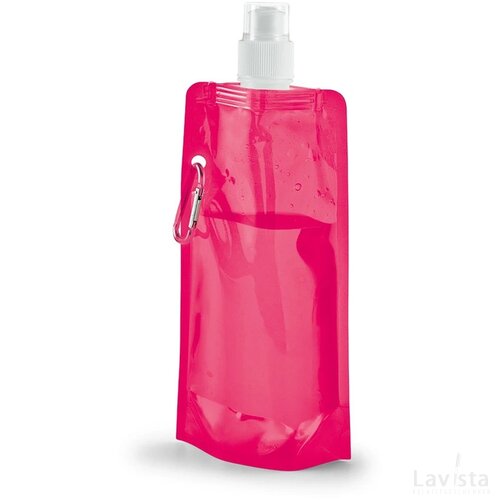 Kwill Opvouwbare Fles 460 Ml Roze