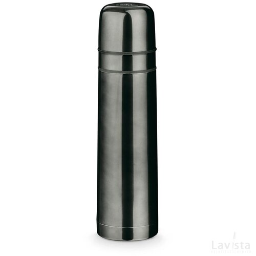 Heat Thermosfles 750 Ml Gun Metal