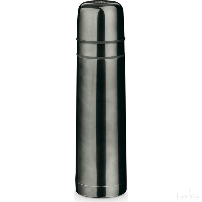 Heat Thermosfles 750 Ml Gun Metal