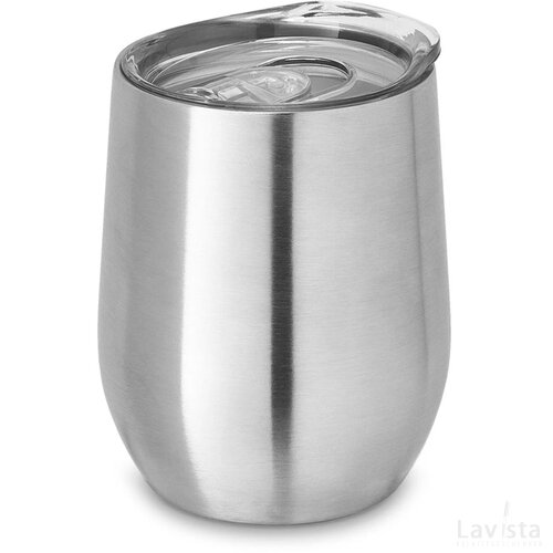 Ronde Reismok 400 Ml Satijn Zilver