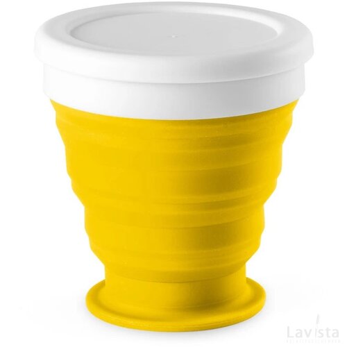 Astrada Opvouwbare Reismok 250 Ml Geel