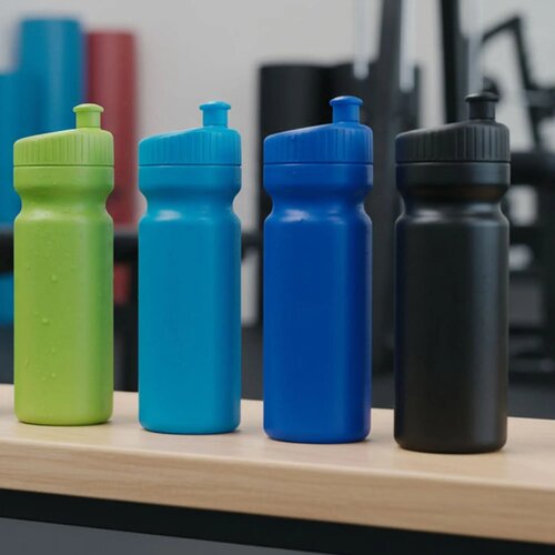 Sportbidon design 750ml zwart