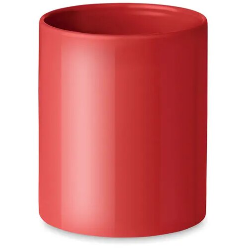 Gekleurde keramische mok 300ml Rood