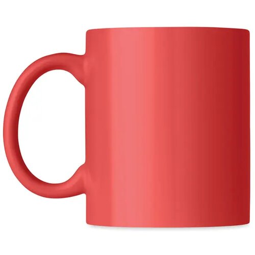Gekleurde keramische mok 300ml Rood