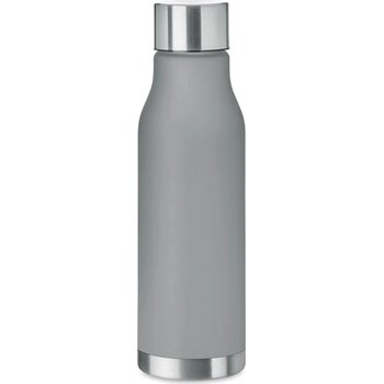 Rpet drinkfles 600ml Glacier rpet transparant grijs