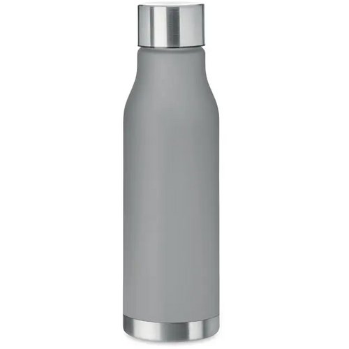 Rpet drinkfles 600ml Glacier rpet transparant grijs