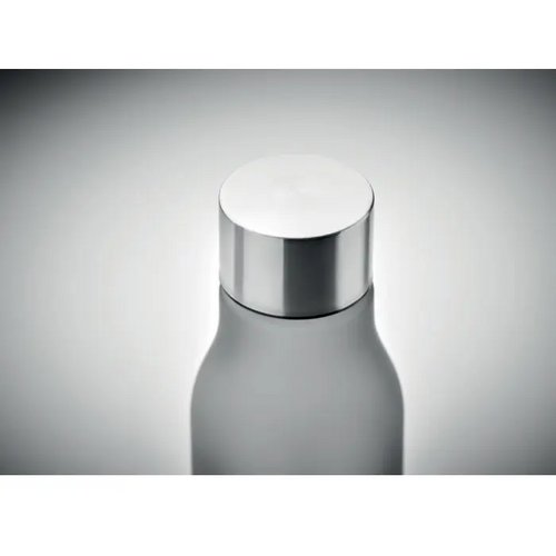 Rpet drinkfles 600ml Glacier rpet transparant grijs