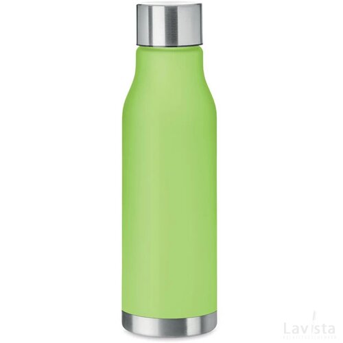 Rpet drinkfles 600ml Glacier rpet transparant lime