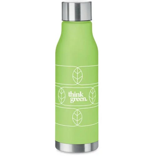 Rpet drinkfles 600ml Glacier rpet transparant lime